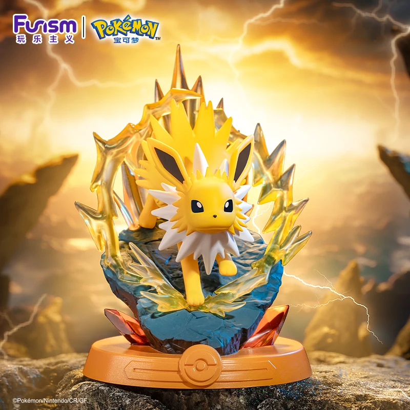 Genuine Original Pokemon Action Figure Eevee Sylveon Vaporeon Umbreon Espeon Flareon 9Style Anime Collection Model Doll Toy Gift