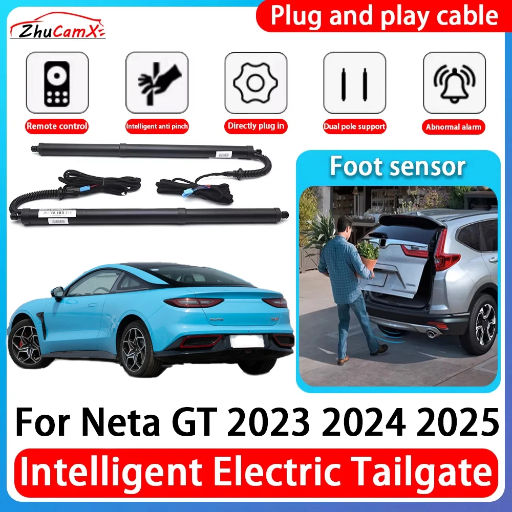 

ZhuCamX Car Power Trunk Electric Suction Tailgate Intelligent Tail Gate Lift Strut For Neta GT 2023 2024 2025