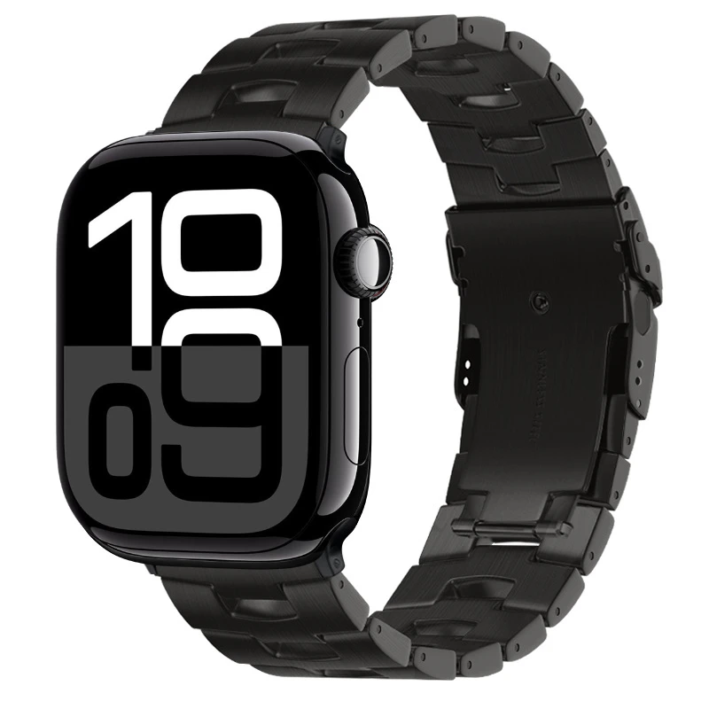 Metalowy pasek Oracle Titanium do Apple Watch Ultra3 11 10 9 8 7 6 5 4 SE Advanced Bracelet iWatch 49mm 46mm 45mm 41mm 44mm 42mm
