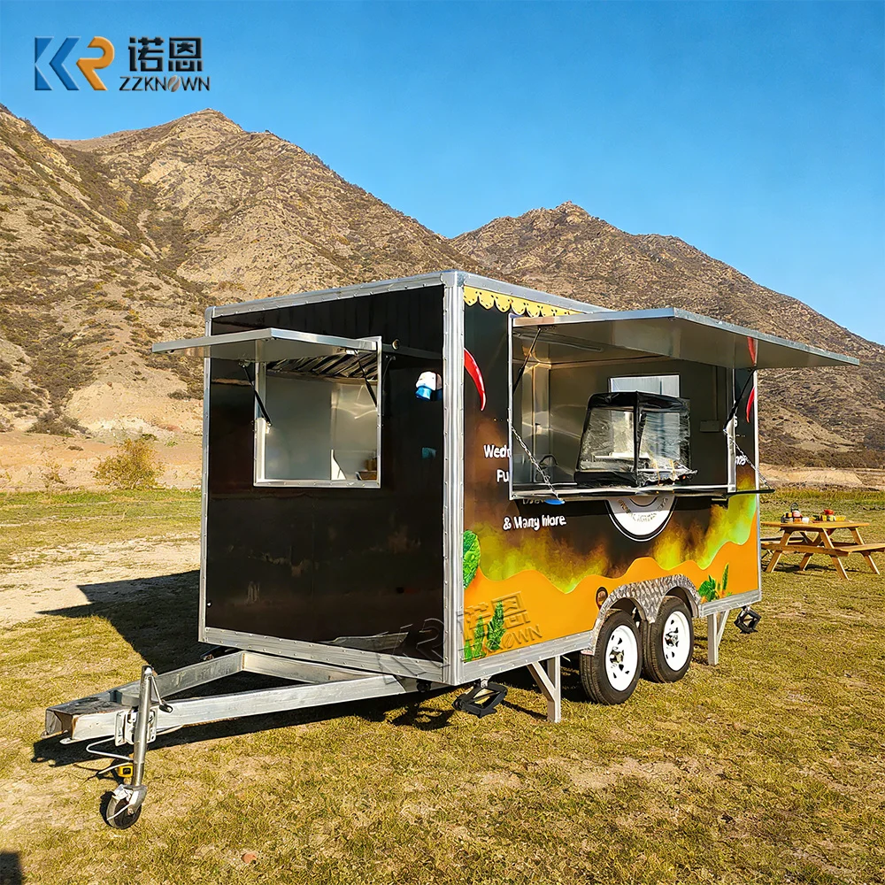

Mobile Cocktail Juice Drink Beer Snack Bar Trailer Mobile Mobile Winery Bakery Fast Food Truck Food Shop for Sale