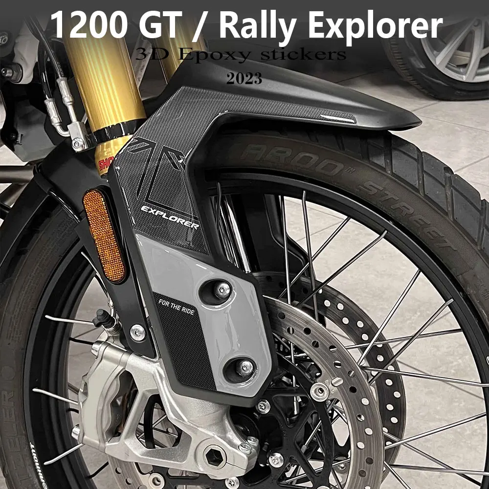 For Tiger 1200 Rally Pro 2021 2023 accessories motorcycle 3D epoxy resin sticker decal 3D sticker