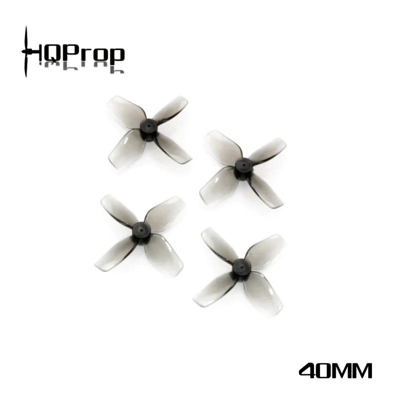 10Pairs(10CW+10CCW) HQPROP 40MMX4 40mm 4-Blade 1.6inch PC Propeller 1.5mm 1mm for RC FPV Freestyle Tinywhoop Micro Drones