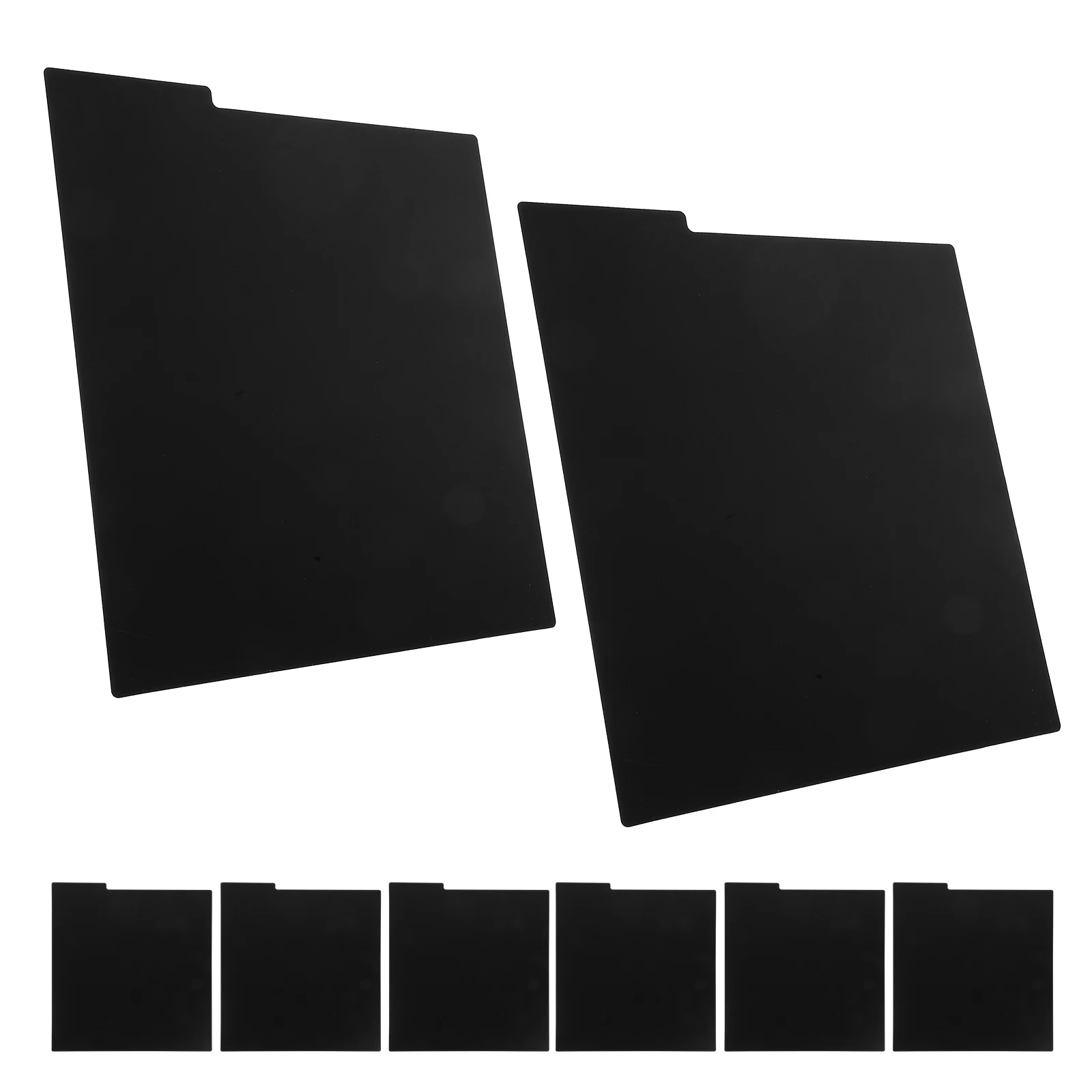 8pcs Pvc Vinyl Record Dividers Writable Waterproof Sturdy Home Office Classroom Use Record Divider Tabs For Albums Documents