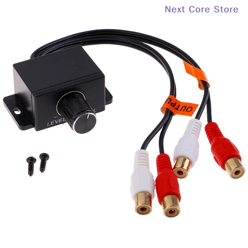 [NC]1Pcs Audio Controller Car Home Audio Amplifier Bass Gain Level Volume Control Knob[NC]