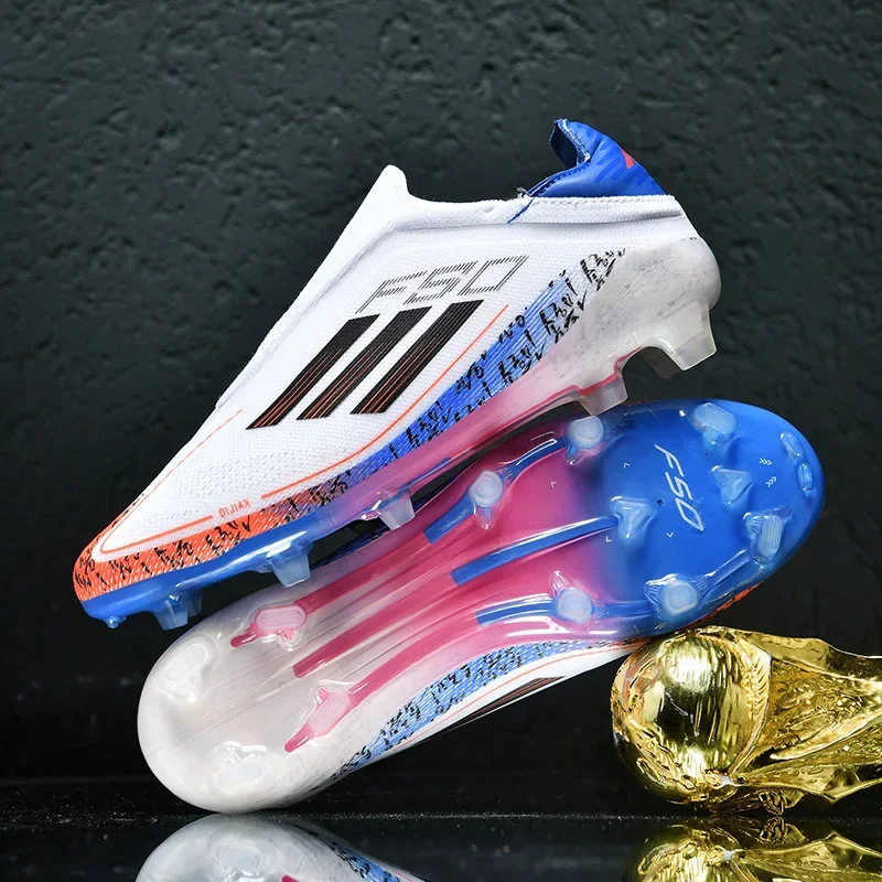 

High Quality Youth Football Boot New Hot Sales Men Women Outdoor Fitness Competitions Sneakers Fashion Luxury Couple Soccer Shoe