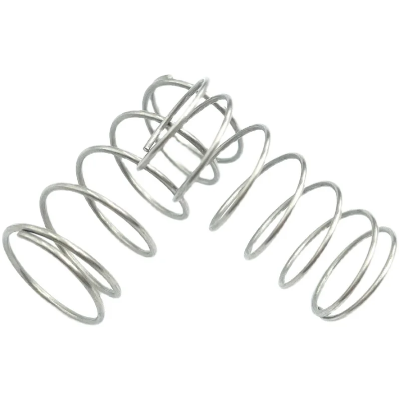 10Pcs Wire Diameter 1.4mm Return Spring Pressure Spring Compressed Spring Steel Out Dia 8mm~22mm Length 10mm~50mm