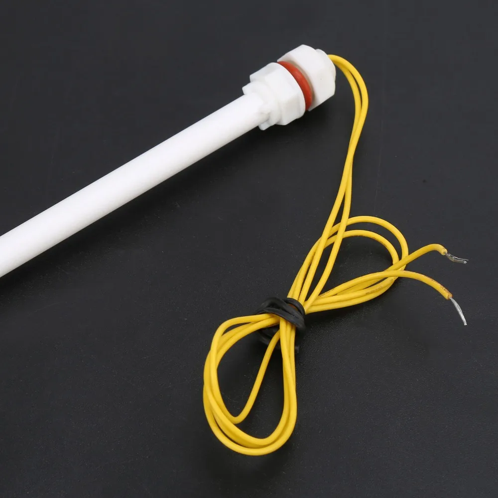 PP Plastic Float Switch DC110V M10 Thread Liquid Level Controller Simple Installation 100mΩ Liquid Level Sensor Petrochemical