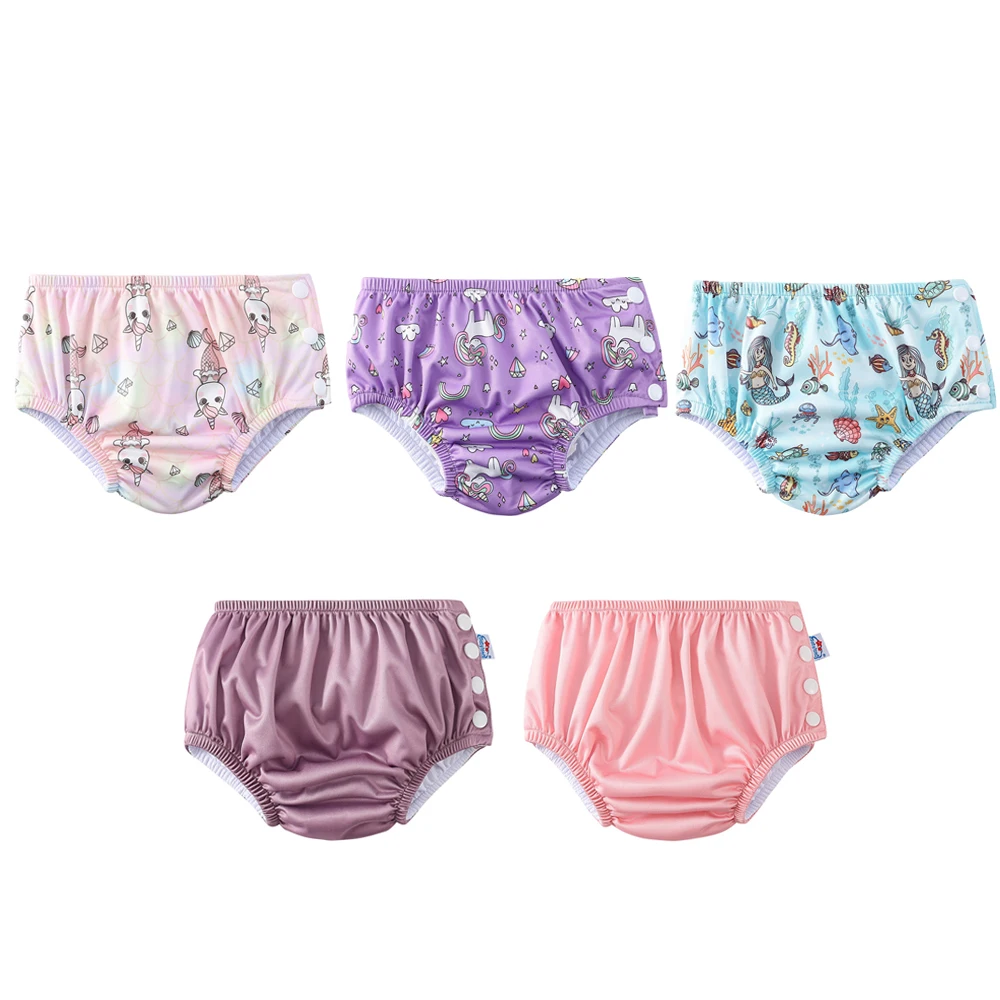 5pcs /Lot My Choose Models and Sizes Baby Swimmming Pool Diaper Swimwear Baby UnderWear Swimming Diaper For Girl Boy 0-3 Years