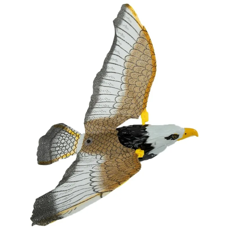 Hanging Eagle Bird Deterrent Flying Owl Repellent Scarer Emulation Flying Hawk Bird Garden Scarecrow Yard Outdoor Pest Control