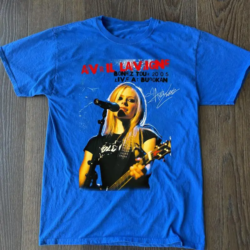 Avril Lavigne Tour 2005 Live at Budokan T shirt All Size S to 5XL
