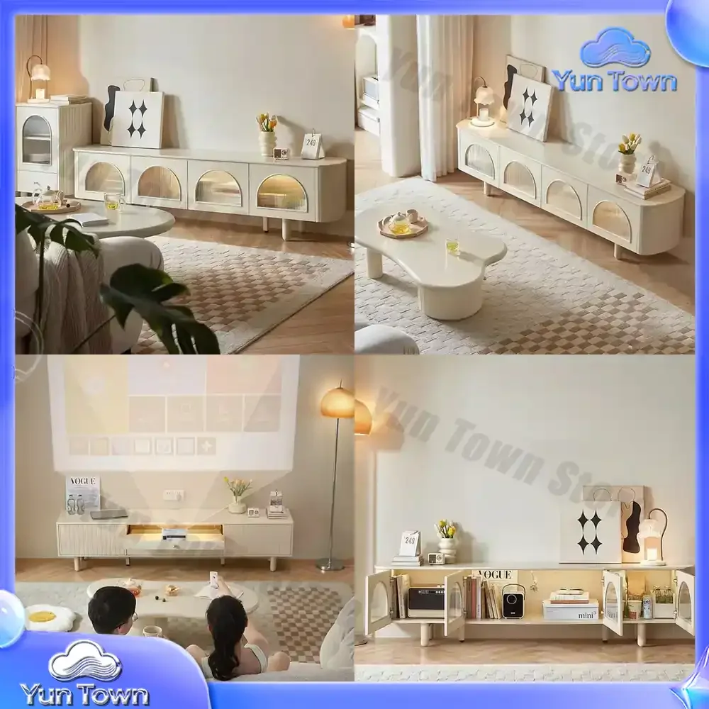 Nordic Filing Tv Stands Coffee Retro Luxury Mid Century Tv Table Minimalist Designer Storage Universal Muebles Home Furniture