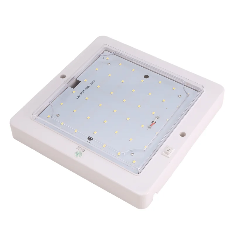 高品質 9W 12V 車 キャンピングカー RV LED 室内ルーフ天井灯 ドームライト