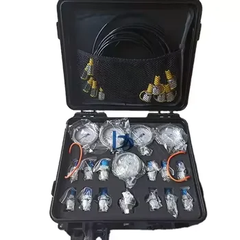 Hydraulic test Kit 5 test Hose 5 Pressure Gauge 13 test Joint 14 Tee  Joint
