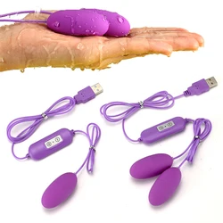 20 Speeds Vibrator Sex Toys For Woman Usb Vibrator Egg G-Spot Vagina Massage Clitoris Stimulator Sex Egg Bullet Egg Vibrator