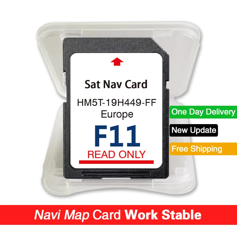 

Free Delivery Cost SD Card GPS Card for Ford Sync2 F11 Europa 2022 HM5T-19H449-FF 64GB