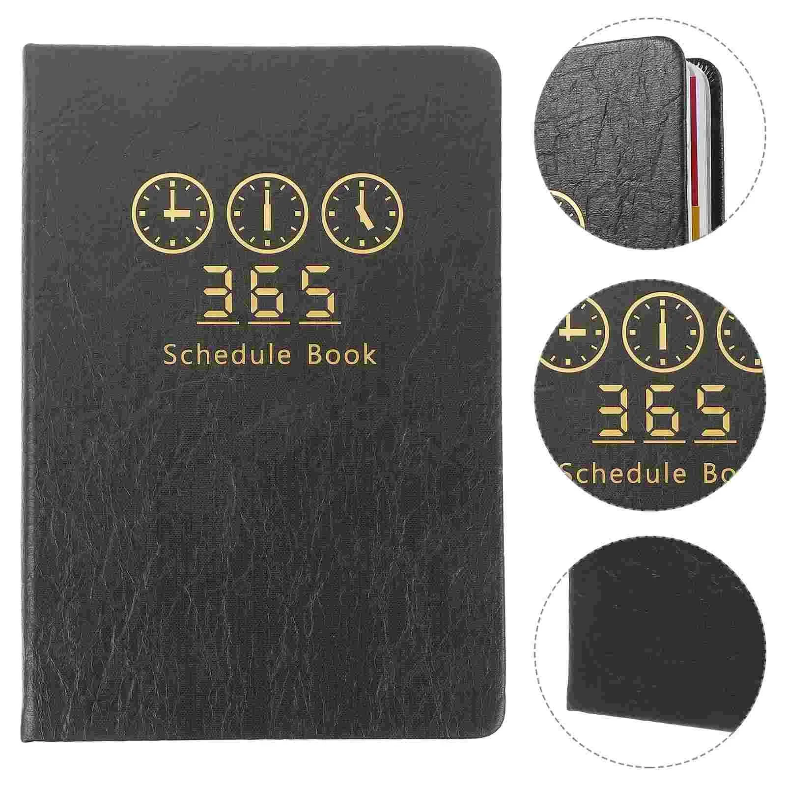 

2024 Use Handbook Books Notebook Work Book Planner Notepads Planning Daily Office For Students Portable Agenda