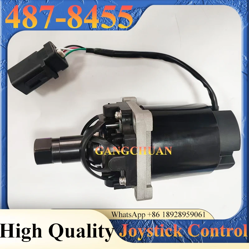 Joystick control 487-8455 4878455 Hydraulic Remote Control Valve for E320GC E323GC E345GC Excavator Parts