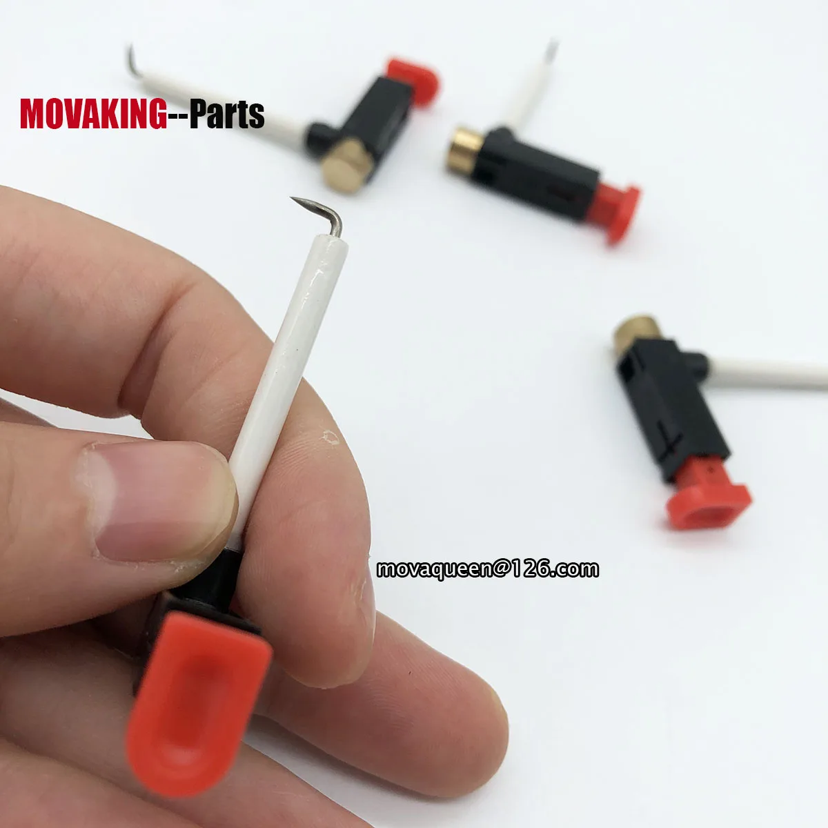Commercial 5Pcs 37*8*8mm Total Length 50.9mm  Spark Electronic Piezo Igniter For BBQ Cassette Furnace Gas Oven Gas Burner