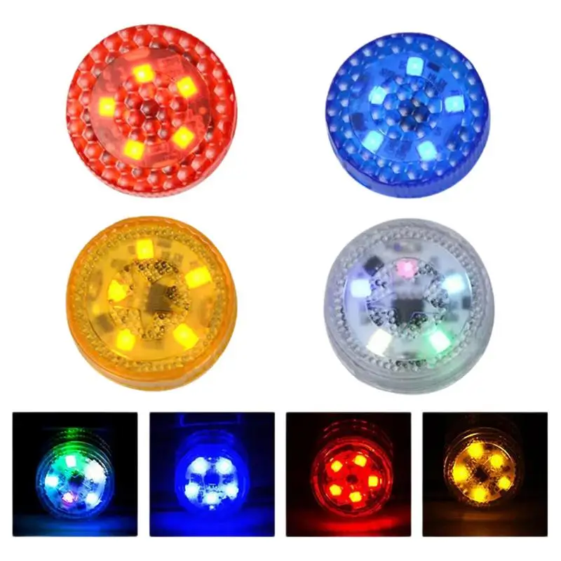 1 Pcs Car Door Lights LED Car Opening Door Safety Warning Anti-collision Lights Red 3V Strobe Flashing Alarm Lights Univers-al