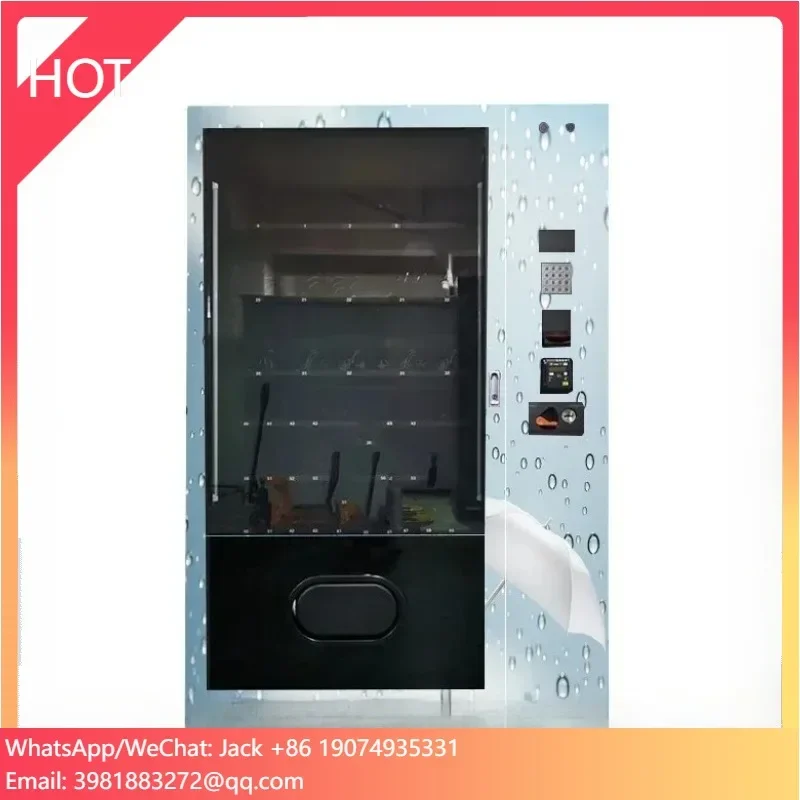 Outdoor Rain Gear Umbrella Shoe Cover Vending Machine Support Coin Banknote Boost Grab Pay Mcash ShopeePay Presto Pay