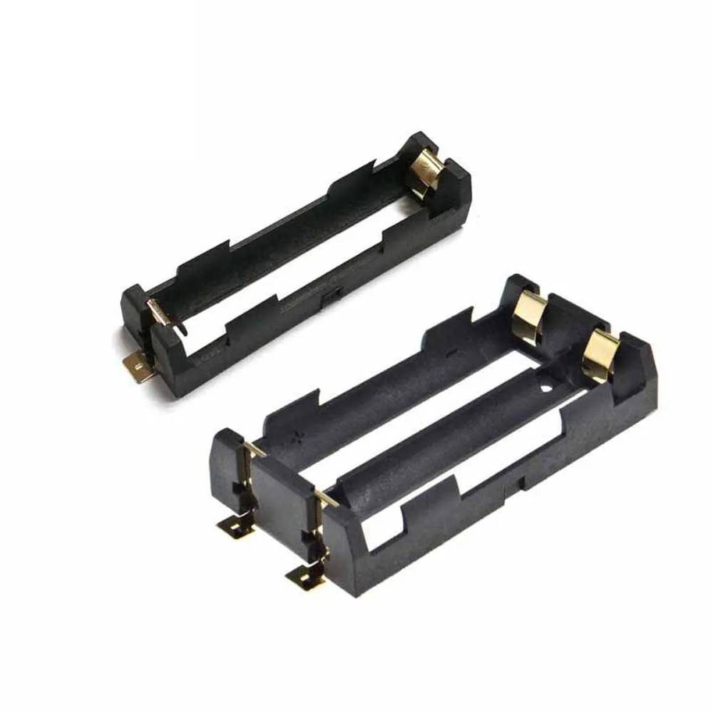 

Quality ABS Storage Box With Bronze Pins 1 2 Slot Power Bank Cases Battery Storage Boxes Battery Holder Batteries Container