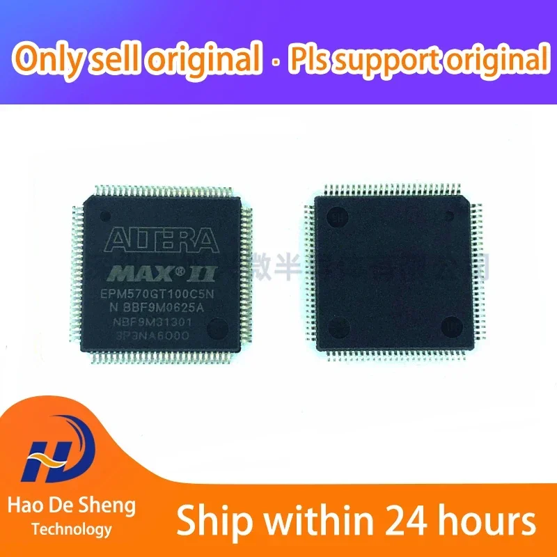 1 قطعة/الوحدة EPM570GT100C5N 100TQFP جديد الأصلي في المخزون #1