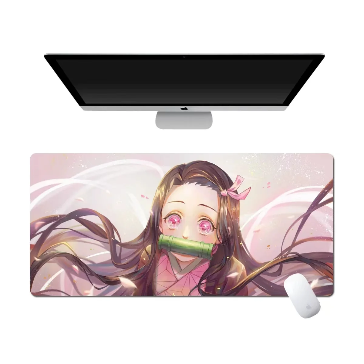 New Demon Slayer Mouse pad, oversized anime student dormitory table pad, internet cafe game keyboard pad
