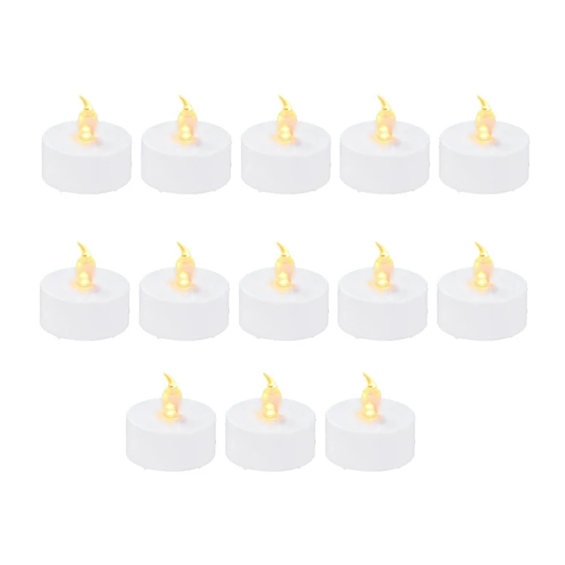 Candle LED Light Flameless Tealight Fake Candles Lamp for Wedding Home Decoration Lights 3D Printer Model Components
