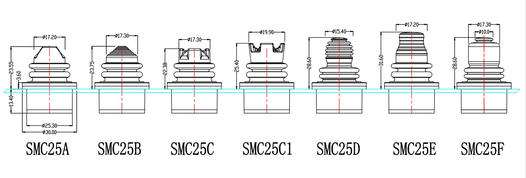 Датчик Холла SMC25 Продольный стержень Стержень управления большим пальцем Миниатюрная ручка-качалка 2DJOYSTICK
