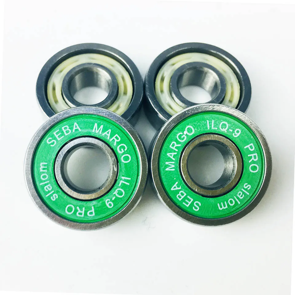 16 Pcs High Strengthen Steel SEBA ILQ-9 Pro Slalom Skating Bearing for Roller Skates SEBA HV IGOR KSJ Patins Scooter Skateboard