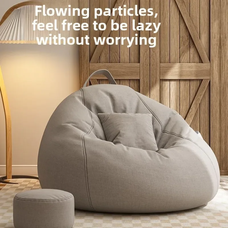 Lazy Bean Bag Sofa Lounger Chair Tatami Style Trending Single Small Living Room Balcony Indoor Resting Bean Bag Lounge Chair