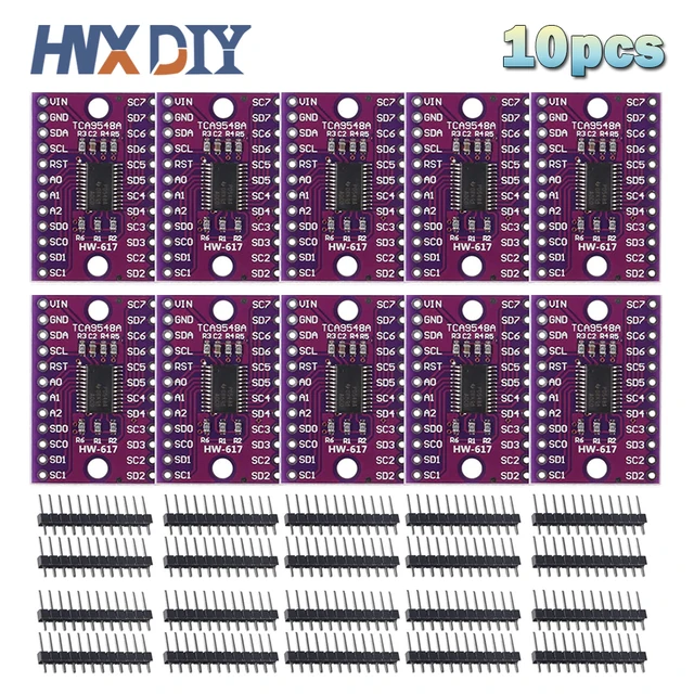 1/5/10PCS TCA9548A I2C IIC multiplekser tabliczka zaciskowa 8-kanałowy karta rozszerzenia do Arduino