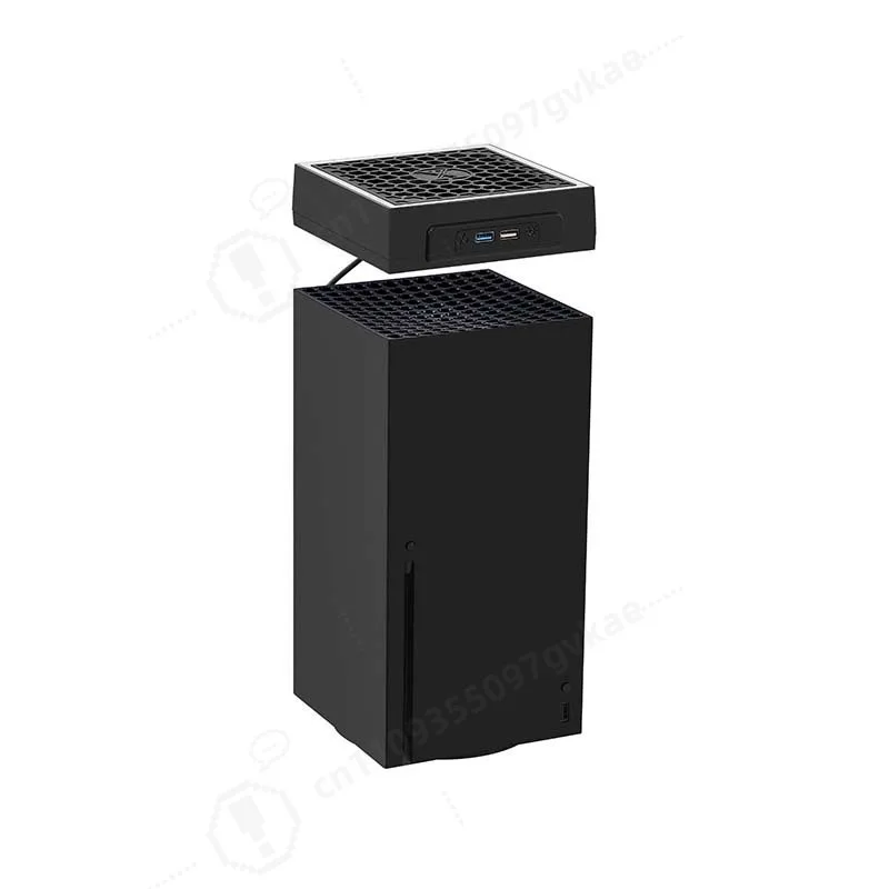 XSX Game Console RGB Cooling Fan, Host Radiator Cooler, for Home Entertainment Long Hour Gaming Heat Dissipation