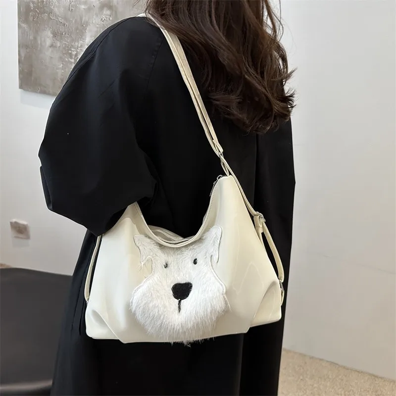 

New in 2025 High value Women's Commuting Backpack Personalized Design with a Fashionable, Simple Single - shoulder Underarm Tote