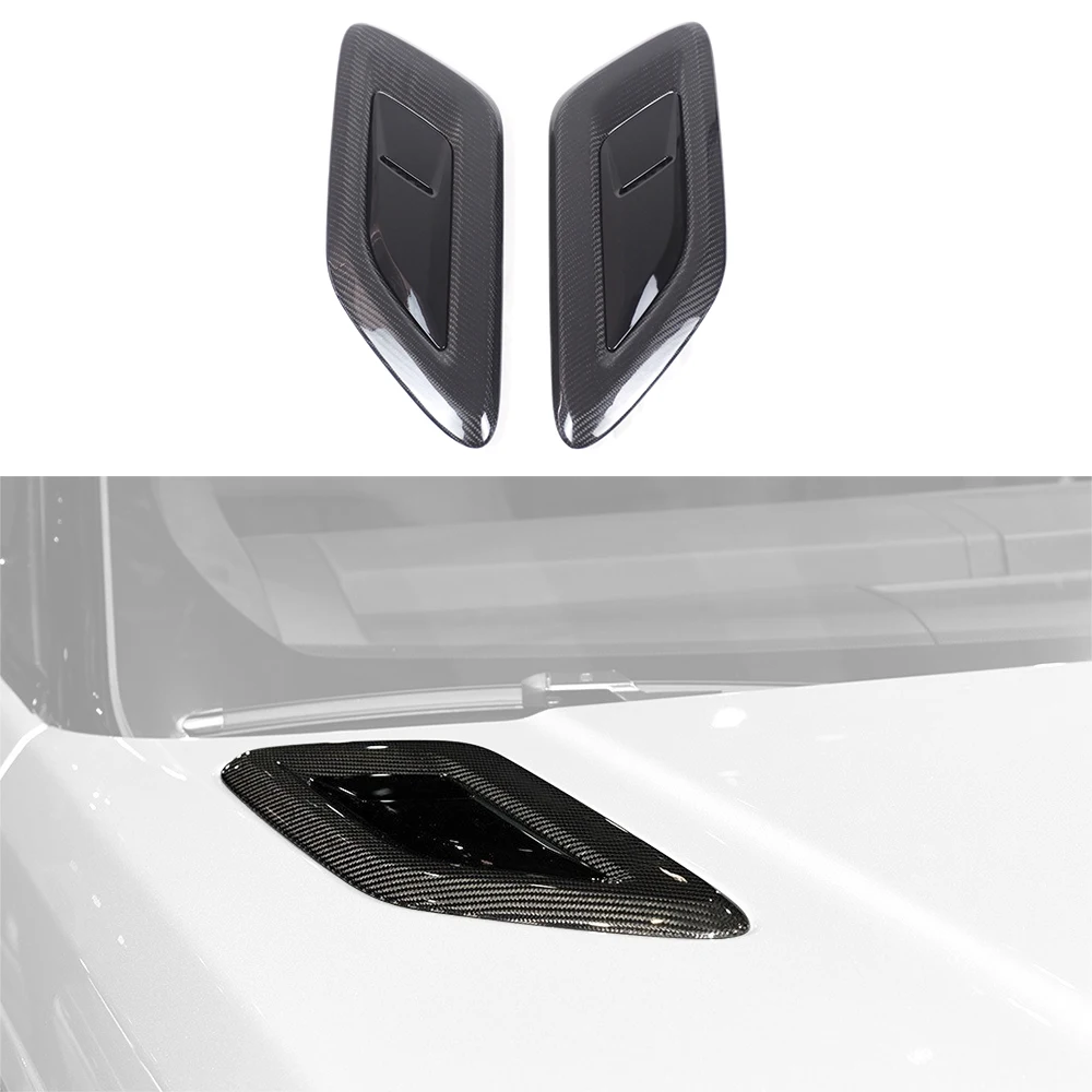 

Car Modification Accessories Dry Carbon Fiber Bonnet Vent Cover forRange Rover Sport Accessories 2018-2022