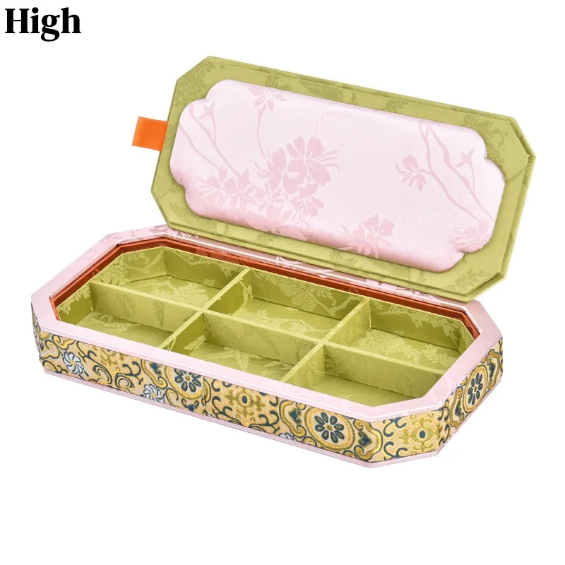 

Palace Wind Belt Cover Jewelry Creative Tray Jade Jewelry Display Tray Dustproof Ring Bracelet Storage Tray