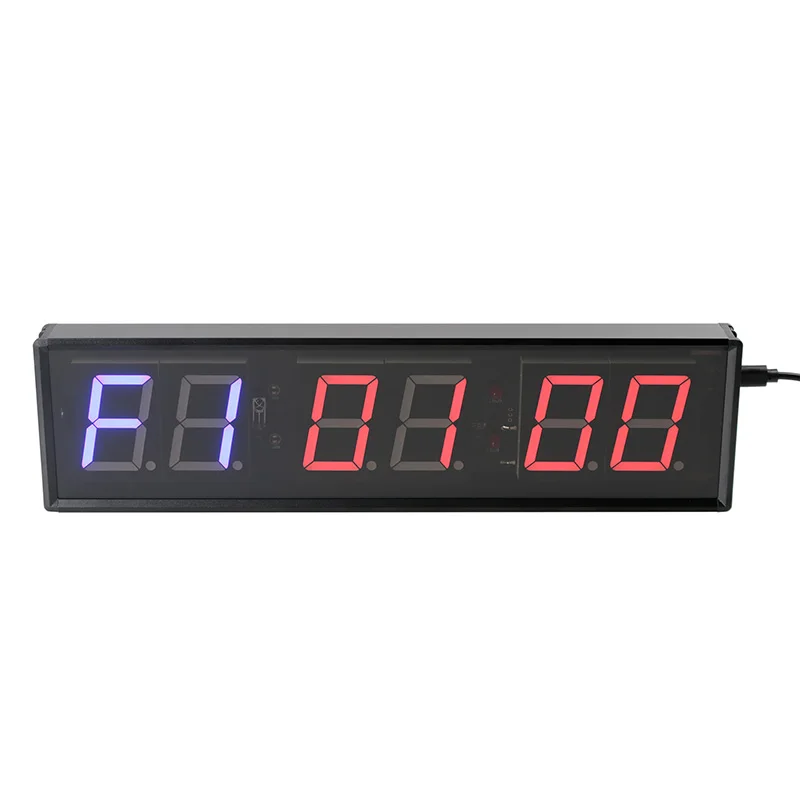 Digital Countdown Clock Stopwatch With Remote LED Interval Timer Clock For Home Gym Fitness Workouts Stopwatch Fitness Equipment