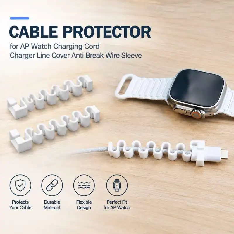 Cable Protector for AP Watch Charging Cord Charger Line Cover Anti Break Wire Sleeve