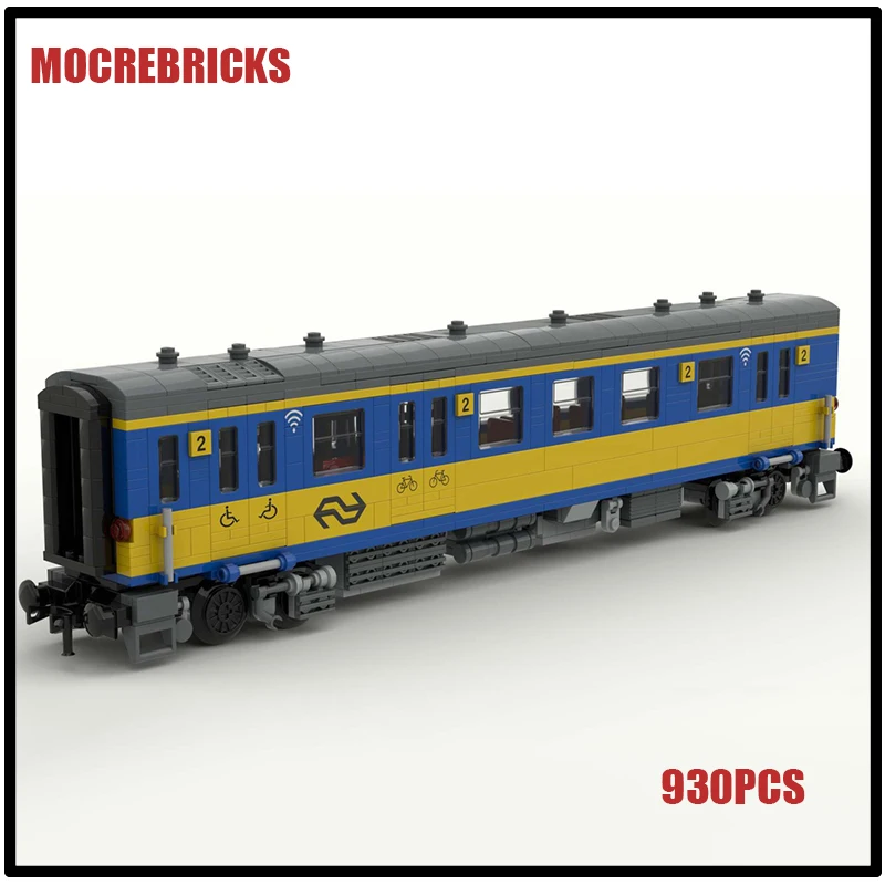 

Urban Convenience Locomotive Series NS2 class Carriage Train With Disabled And Bicycle Entrance Puzzle Children's Toys Xmas Gift