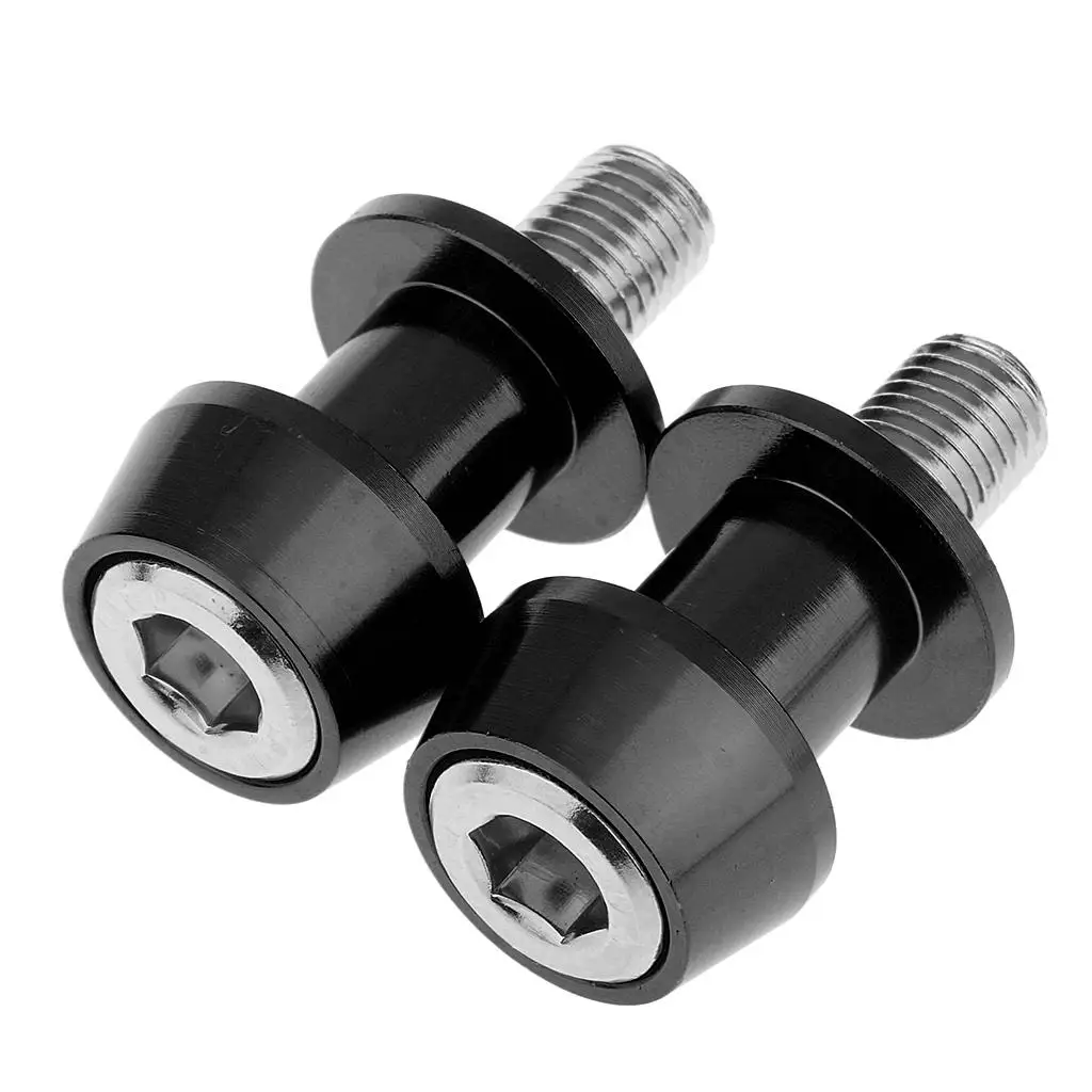 

2x Motorcycle CNC swing upper arm Spool Sliders Stand Bobbins 10mm for 250 ER6 Z 250 ER6