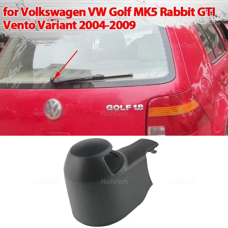 Rear Windshield Windscreen Washer Wiper Arm Nut Cover Cap for Volkswagen VW Golf MK5 Rabbit GTI Vento Variant 2004-09 6Q6955435B