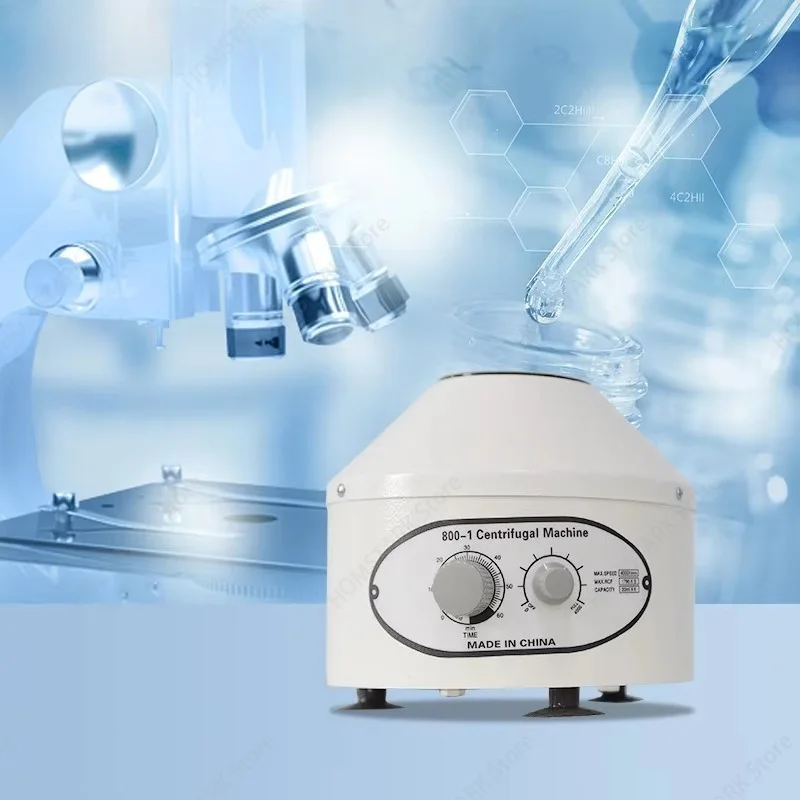 Home Desktop Electric Lab Centrifuge Machine, PRP Serum Separation Device, Salon Facial Skin Rejuvenation Equipment