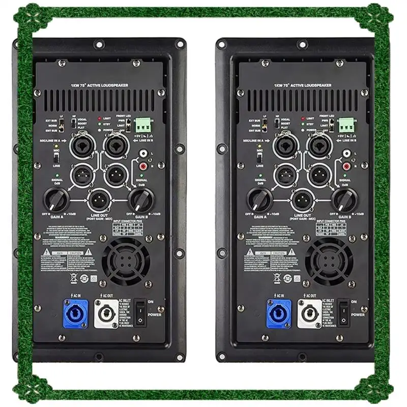 24-Hour Delivery 2X K12A Professional Digital Power Amplifier Module 1000W Active Class D Power Amplifier Broad