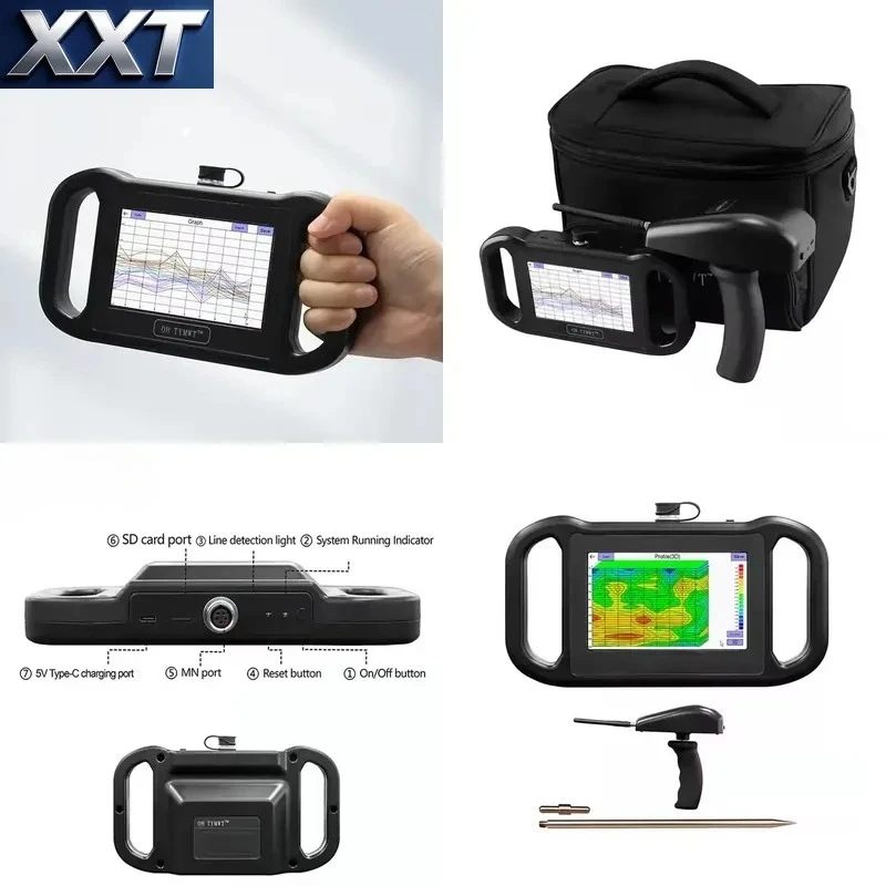 XXT Geophysical Underground Water Measuring Equipment Well Survey Device Deep Water Resource Locating Field Exploration Tool