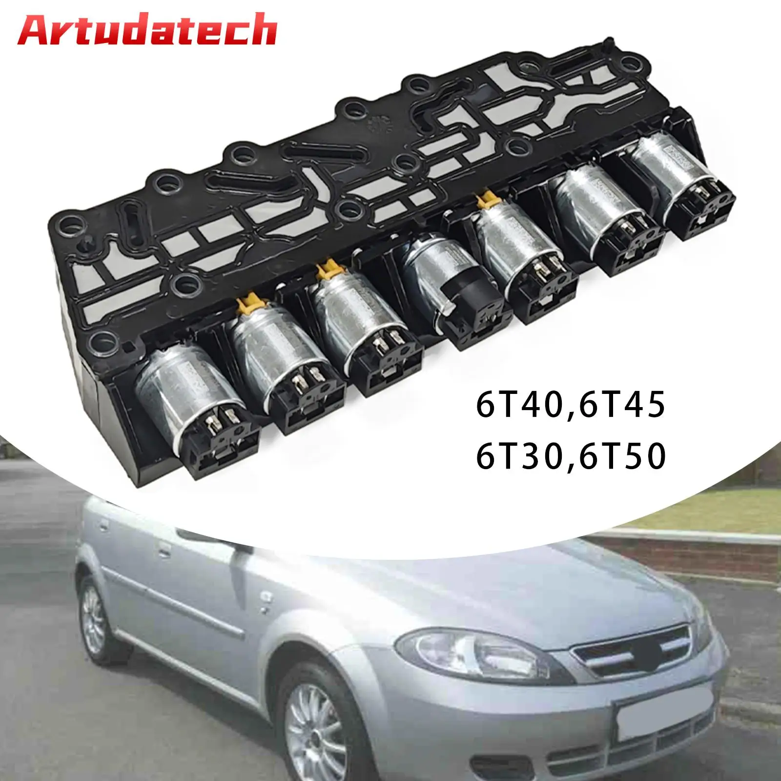 

Artudatech 6T40 6T45 6T30 6T50 Соленоиды коробки передач для CHEVOLET BUICK, корпус клапана, автомобильные аксессуары