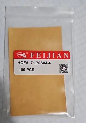 2000 Pcs Genuine Feijian Knitting Needle HOFA 71.70S04-4 For Sock Knitting Machine