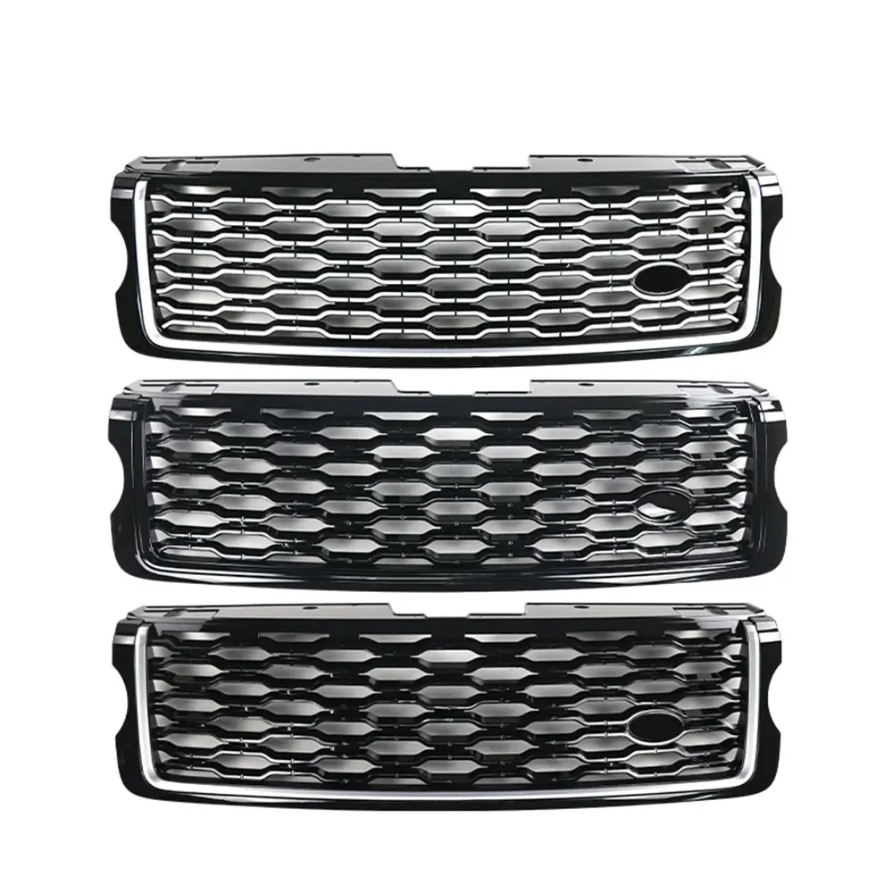 New Style Car Front Bumper Mesh Grille For Land Rover Range Rover Vogue L405 2013 -2017 Upgrade to 2018