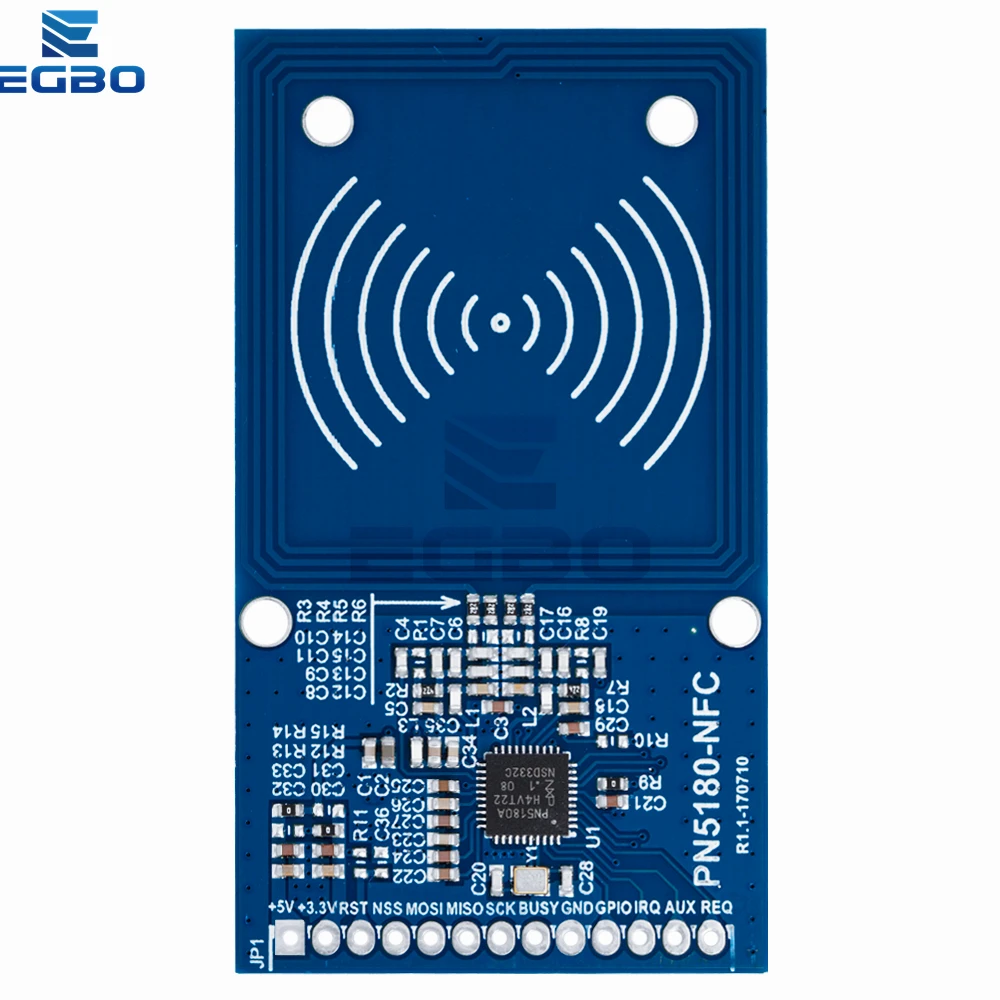NFC RFID 모듈, RC522, MFRC-522, PN532, RDM6300, PN5180 키트, S50, 13.56 Mhz, 125Khz, 6cm, SPI 태그 포함, Arduino용 쓰기 및 읽기
