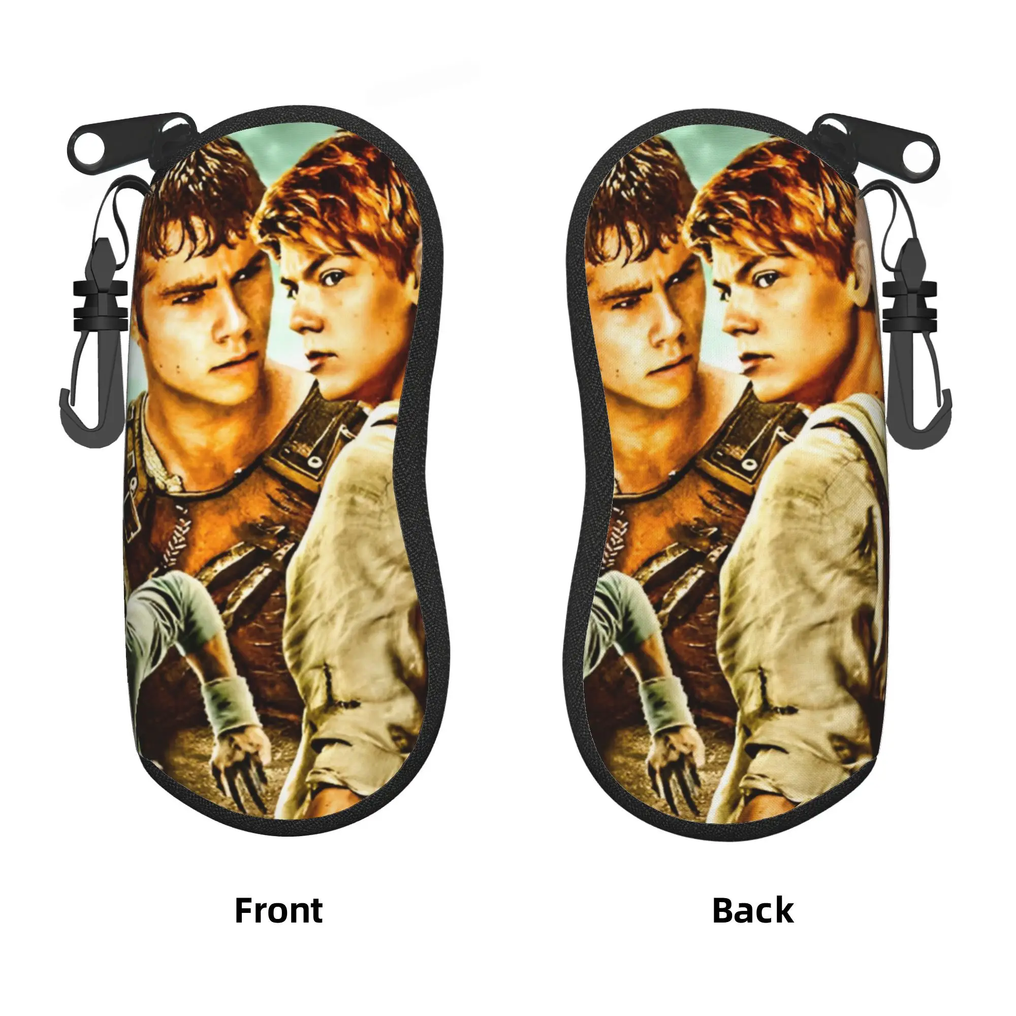 Funda para gafas The Maze Runner, funda para gafas de sol Newt X Thomas Daily, funda para gafas de sol para hombre y mujer, protector de gafas con cremallera