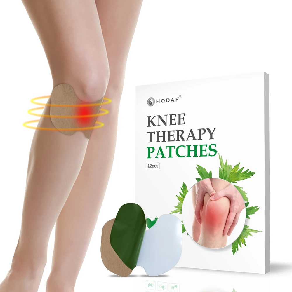 Knie Schmerzen Relief Patch Heiße Moxibustion Gips Bein Schmerzen Relief Wermut Aufkleber